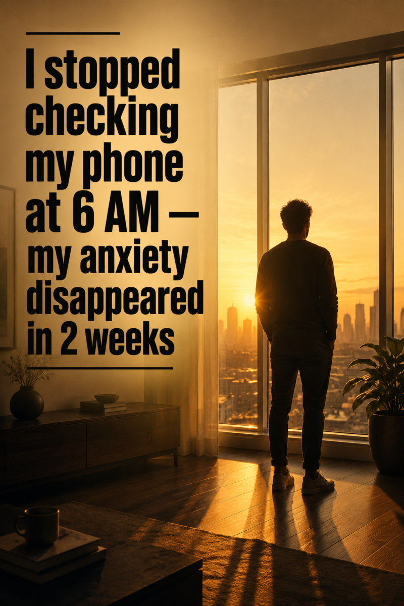 I Stopped Checking My Phone At 6AM