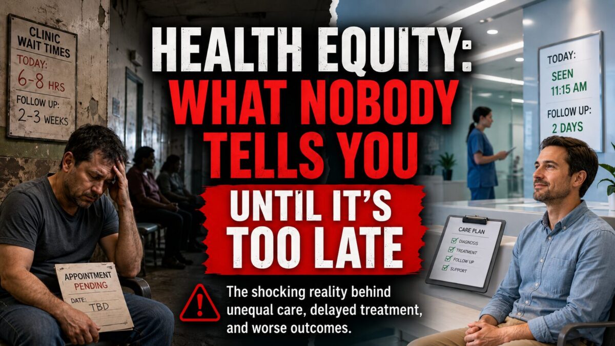 health equity what nobody tells you until it's too late