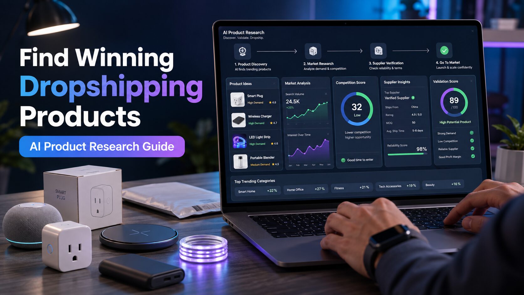 How to Find Products to Dropship Using AI and Real-World Validation