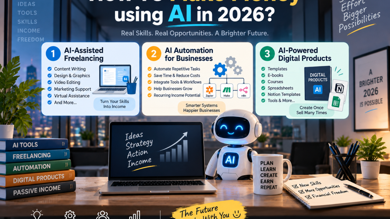 How To Make Money using AI in 2026? how to make money using ai in 2026