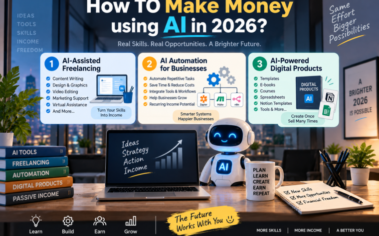 how to make money using ai in 2026